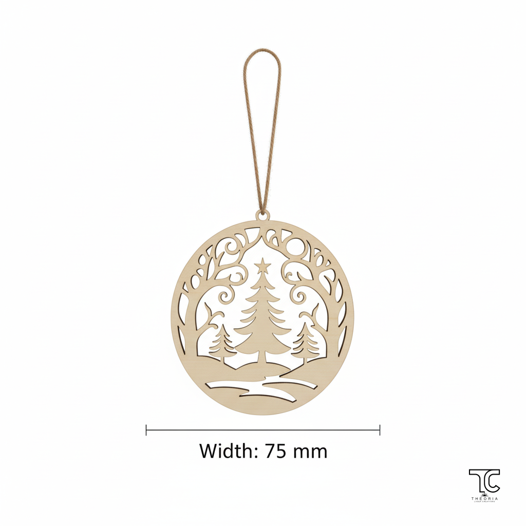 Woodland Christmas Ornament - Image 2