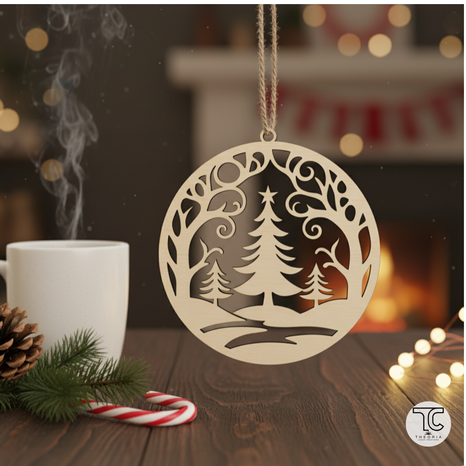 Woodland Christmas Ornament - Image 3